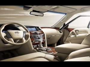 Nissan Patrol 2012 Inner View Wallpaper